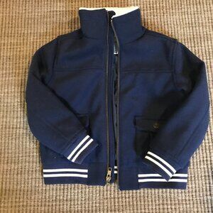 Janie and Jack Navy Bomber Jacket Boys 3-4